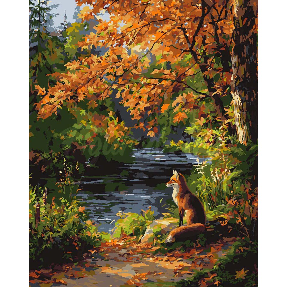 Red Fox by River