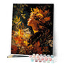 Paint by numbers kit Lady of Golden Foliage Figured'Art