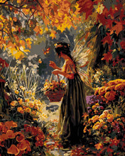 Load image into Gallery viewer, Paint by numbers kit Fairy of Fall Garden Figured'Art
