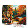 Paint by numbers kit Fall Farewell Figured'Art