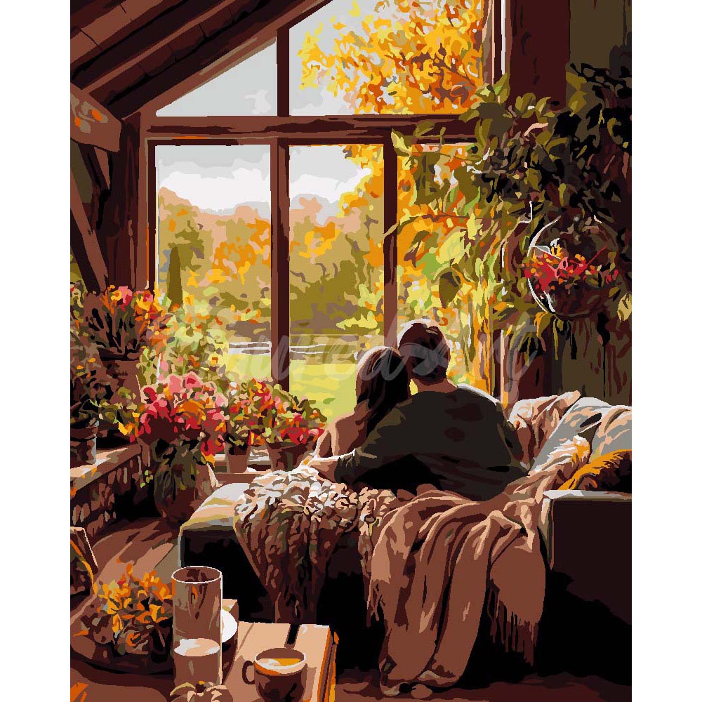 Fall Morning Embrace