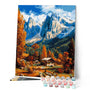 Paint by numbers kit Fall in the Dolomites Figured'Art