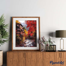 Load image into Gallery viewer, Fall Village in Nikko Japan