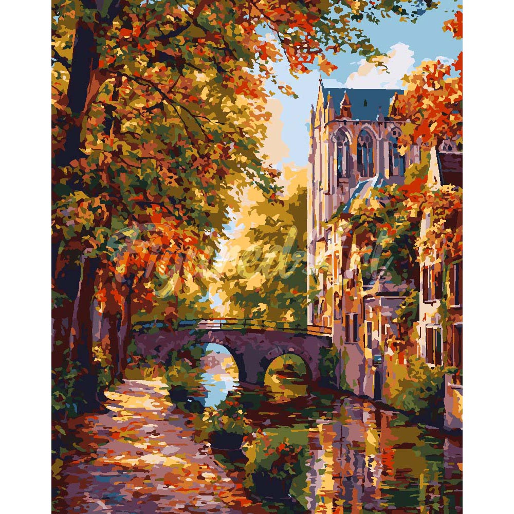 Riverside Fall Town