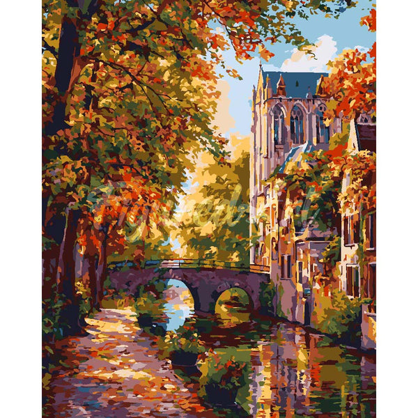 Riverside Fall Town