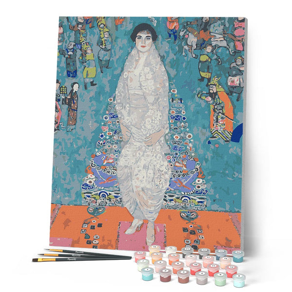 Paint by numbers kit for adults Portrait of Elisabeth Lederer - Klimt Figured'Art
