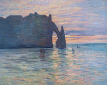 Load image into Gallery viewer, Paint by numbers kit The Cliff, Étretat, Sunset - Monet Figured'Art