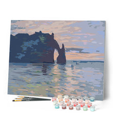 Load image into Gallery viewer, The Cliff, Étretat, Sunset - Monet