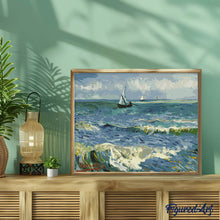 Load image into Gallery viewer, Seascape near Les Saintes-Maries-de-la-Mer - Van Gogh