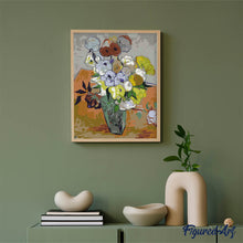 Load image into Gallery viewer, Japanese Vase with Roses and Anemones - Van Gogh