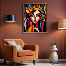 Load image into Gallery viewer, Bold Abstract Queen