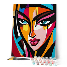 Load image into Gallery viewer, Bold Abstract Face