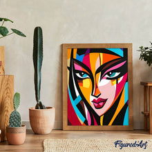 Load image into Gallery viewer, Bold Abstract Face
