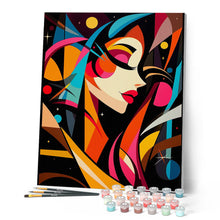 Load image into Gallery viewer, Bold Abstract Cosmic Girl