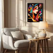 Load image into Gallery viewer, Bold Abstract Cosmic Girl