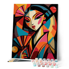 Load image into Gallery viewer, Bold Abstract Geisha