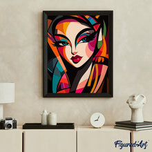 Load image into Gallery viewer, Bold Abstract Lady