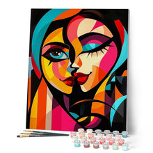 Load image into Gallery viewer, Bold Abstract Two Ladies