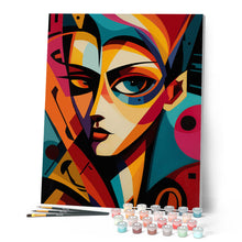 Load image into Gallery viewer, Bold Abstract Portrait