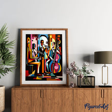 Load image into Gallery viewer, Bold Abstract Jazz Band