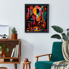 Load image into Gallery viewer, Bold Abstract Jazz Club
