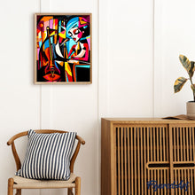 Load image into Gallery viewer, Bold Abstract Jazz Singer