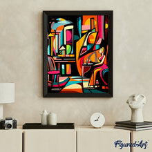 Load image into Gallery viewer, Bold Abstract Café