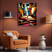 Load image into Gallery viewer, Bold Abstract Library