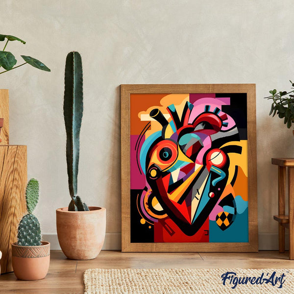 Bold Abstract Heart