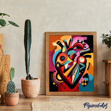 Load image into Gallery viewer, Bold Abstract Heart