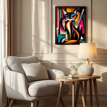 Load image into Gallery viewer, Bold Abstract Cat
