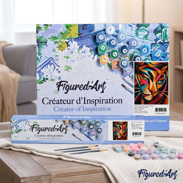 Bold Abstract Tiger 2