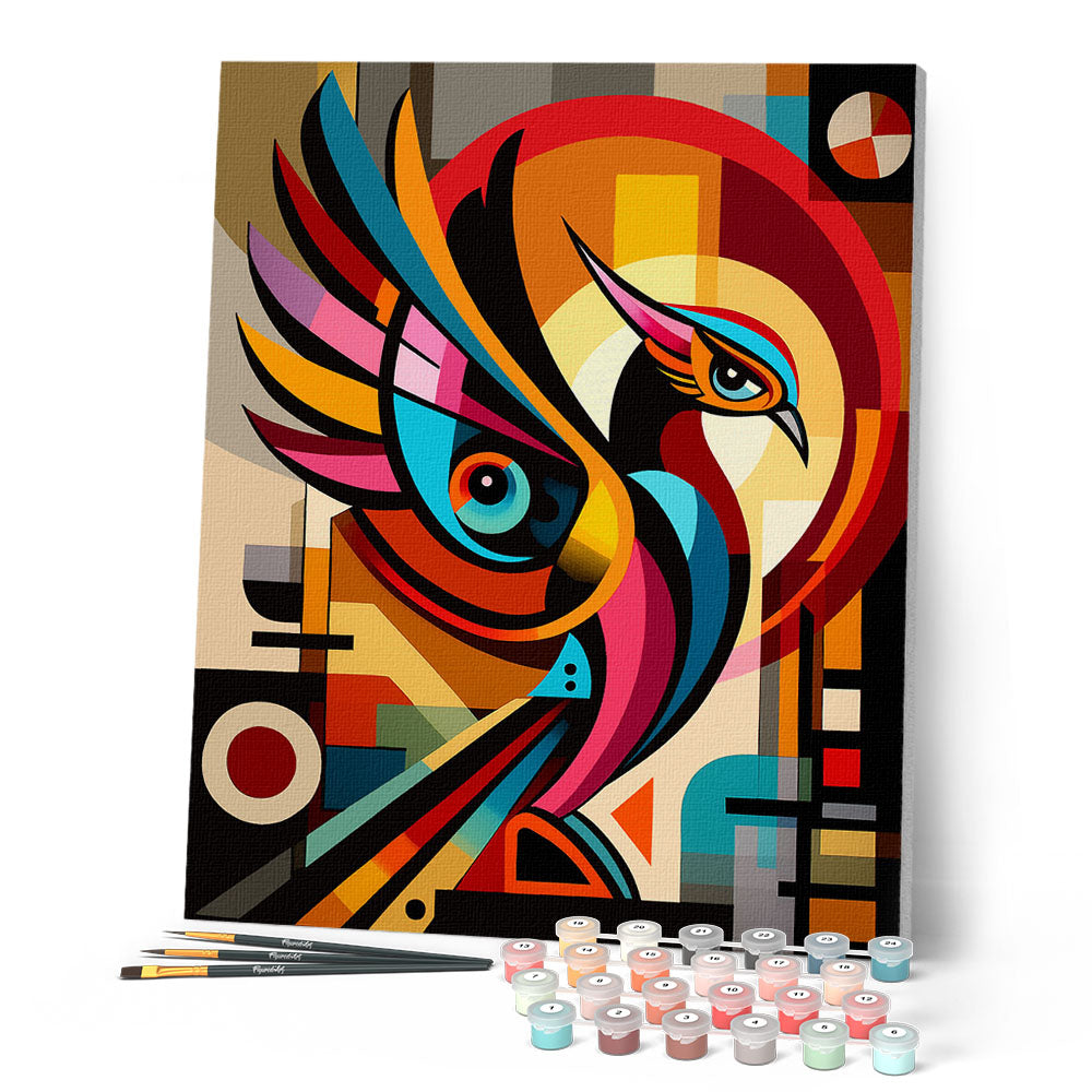 Bold Abstract Phoenix