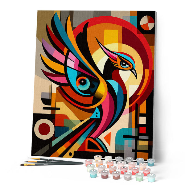 Bold Abstract Phoenix