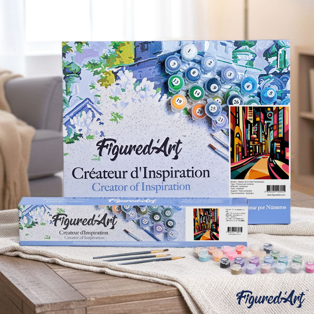 Bold Abstract Urban Street