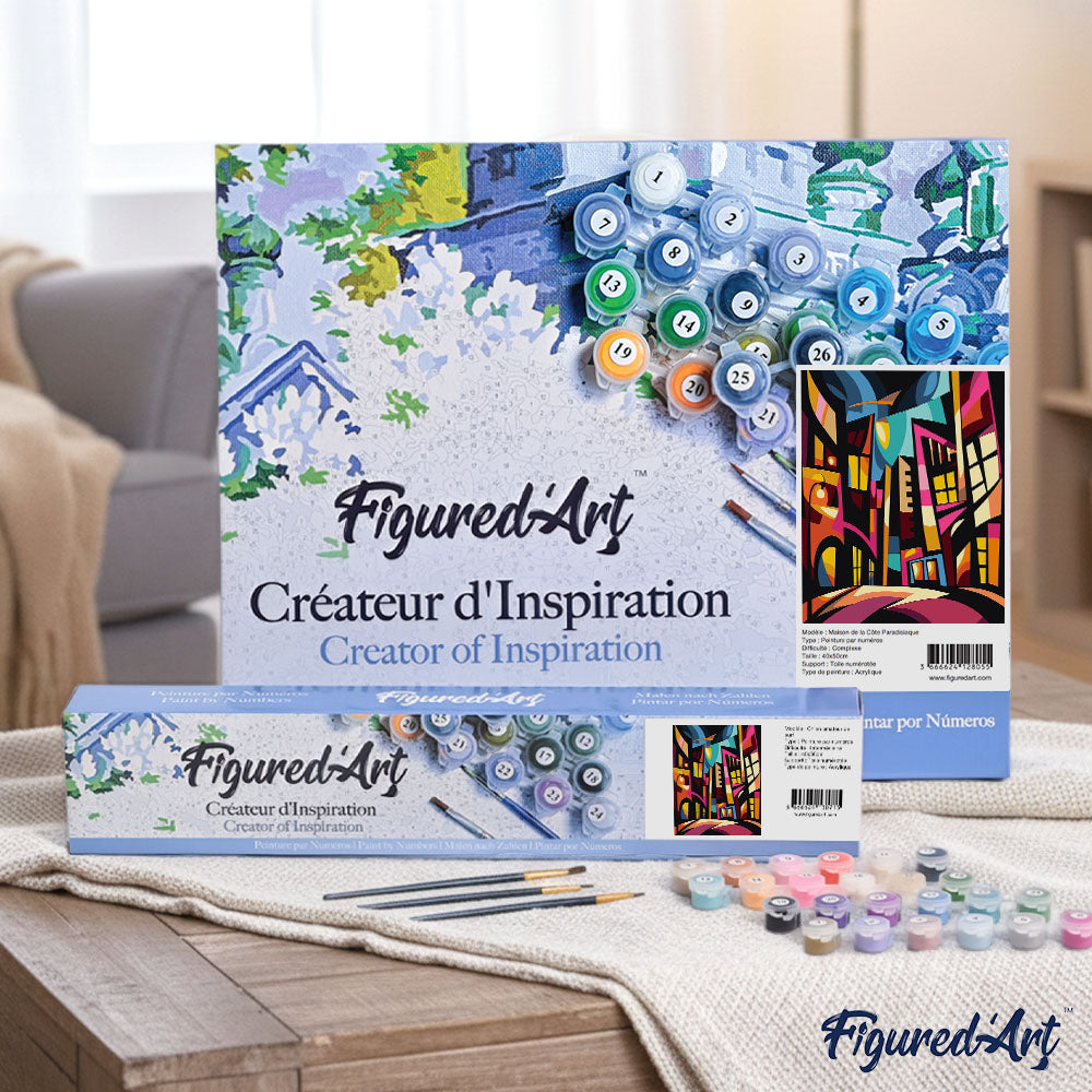 Bold Abstract Cityscape