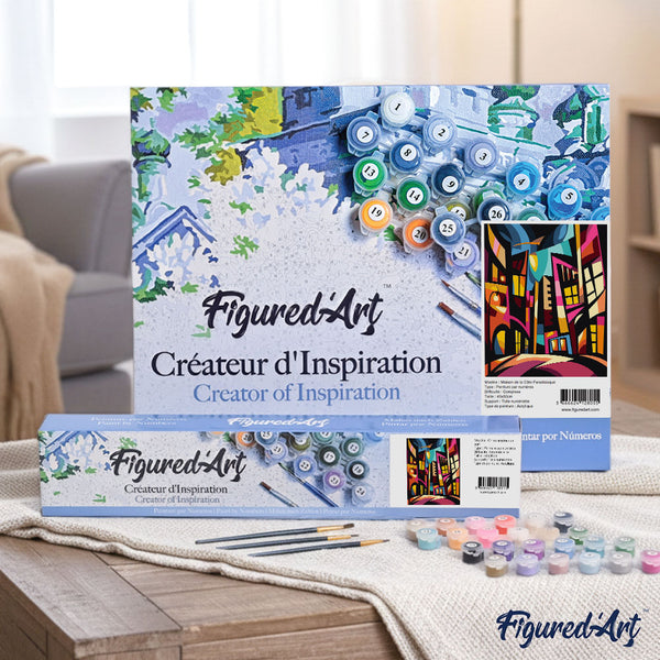 Bold Abstract Cityscape