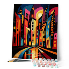 Load image into Gallery viewer, Bold Abstract Skyscrapers