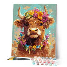 Load image into Gallery viewer, Highland Cow Garden Queen