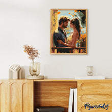 Load image into Gallery viewer, Romantic Seaside Couple