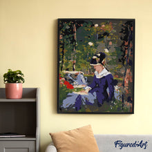 Load image into Gallery viewer, Young Woman in the Garden - Manet