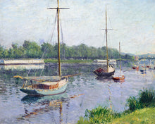 Load image into Gallery viewer, Paint by numbers kit The Basin at Argenteuil - Caillebotte Figured'Art