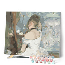 Load image into Gallery viewer, Woman at Her Toilette - Berthe Morisot