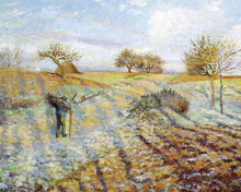 Load image into Gallery viewer, Paint by numbers kit White Frost - Pissarro Figured'Art