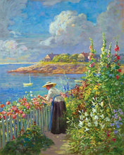 Load image into Gallery viewer, Paint by numbers kit In the Garden - Abbott Fuller Graves Figured'Art