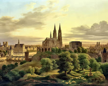 Load image into Gallery viewer, Paint by numbers kit Medieval Town - Carl Hasenpflug Figured'Art