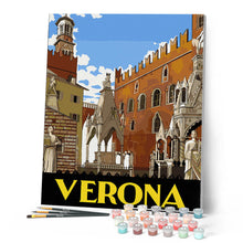 Load image into Gallery viewer, Verona Vintage Poster