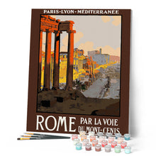 Load image into Gallery viewer, Rome Vintage Poster