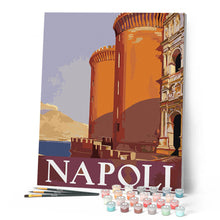 Load image into Gallery viewer, Naples Vintage Poster