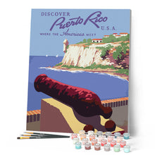 Load image into Gallery viewer, Puerto Rico Vintage Poster
